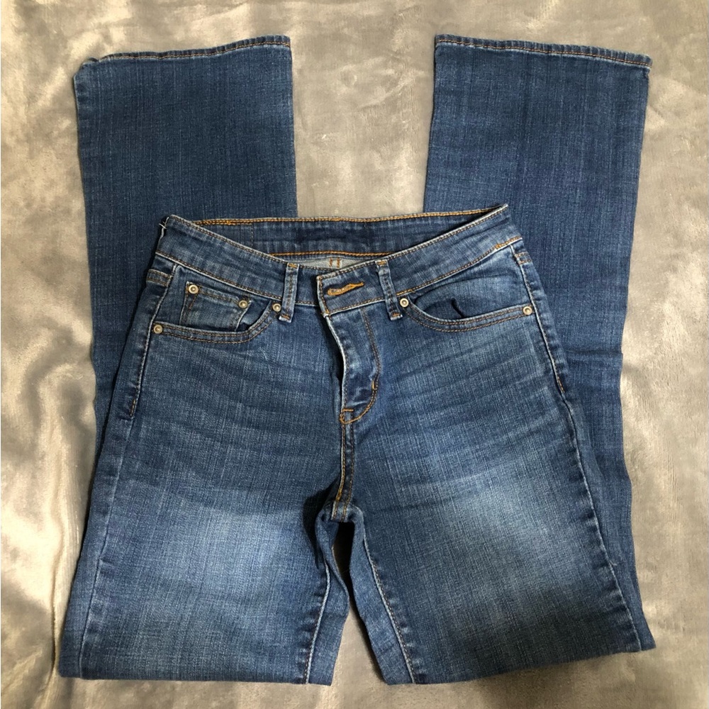 Levi's Straight Leg Blue Jeans